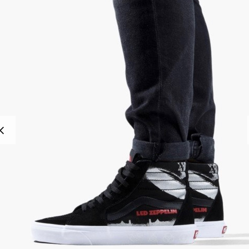 Vans Sk8-Hi Led Zepplin High Top‎ Sneakers Size 6 Women